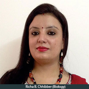 Richa B. Chhibber (Biology)